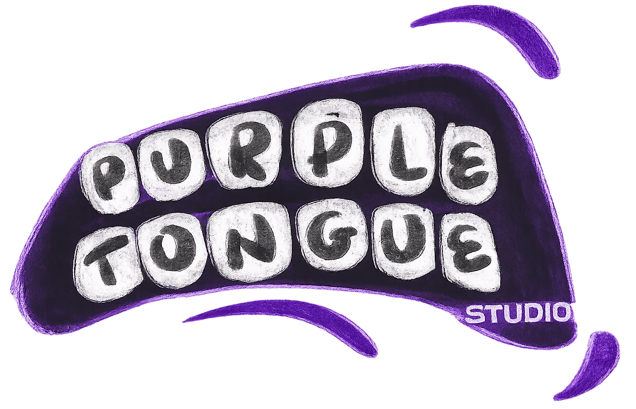 purpletonguestudio.com